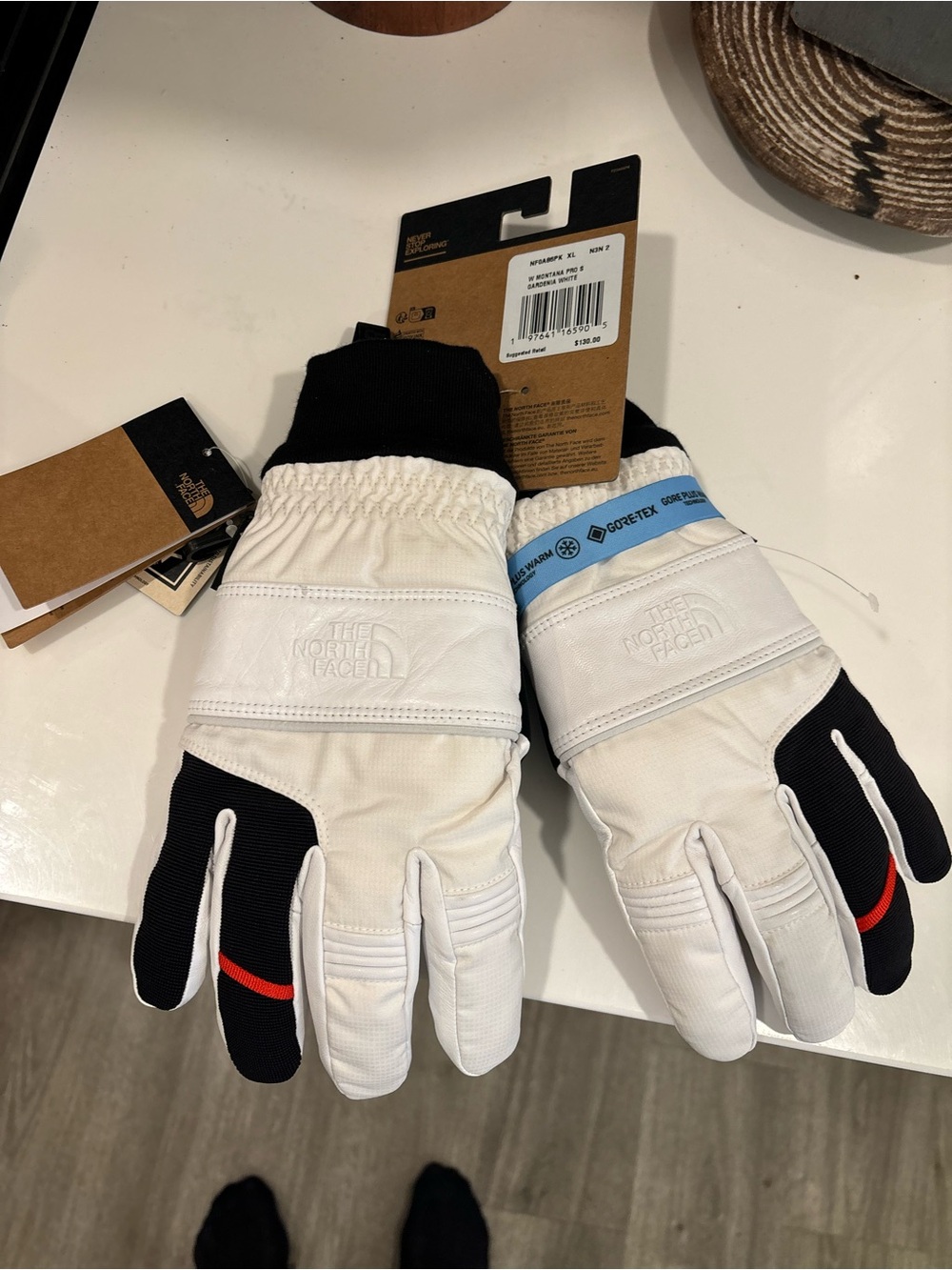 The North Face Montana Pro SG GTX Women’s Size XL (Men’s M/L) Gloves Gore-Tex - Picture 4 of 5